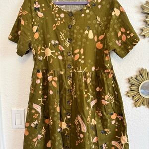 Princess Highway Sunshine is a Song Babydoll Dress